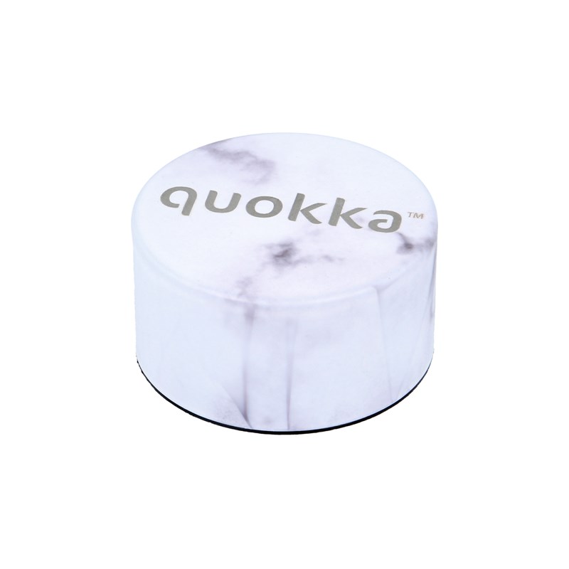 Quokka Solid - Butelka termiczna ze stali nierdzewnej 630 ml (Marble)