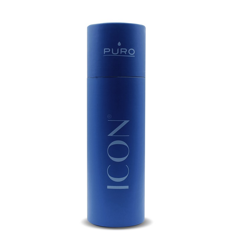 PURO ICON - Butelka termiczna ze stali nierdzewnej 500 ml (Dark Blue) (Powder Coating)