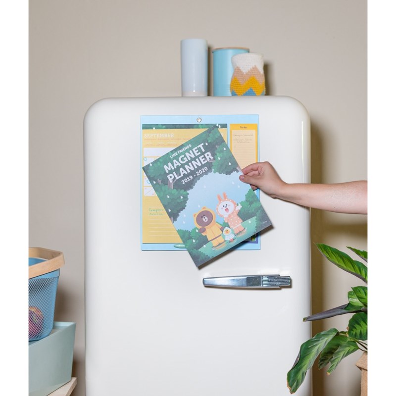 Line Friends - Planner magnetyczny (30 x 34 cm)