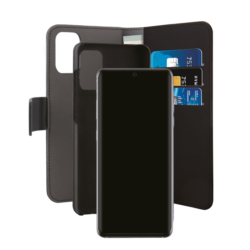 PURO Wallet Detachable - Etui 2w1 Huawei P40 Pro (czarny)