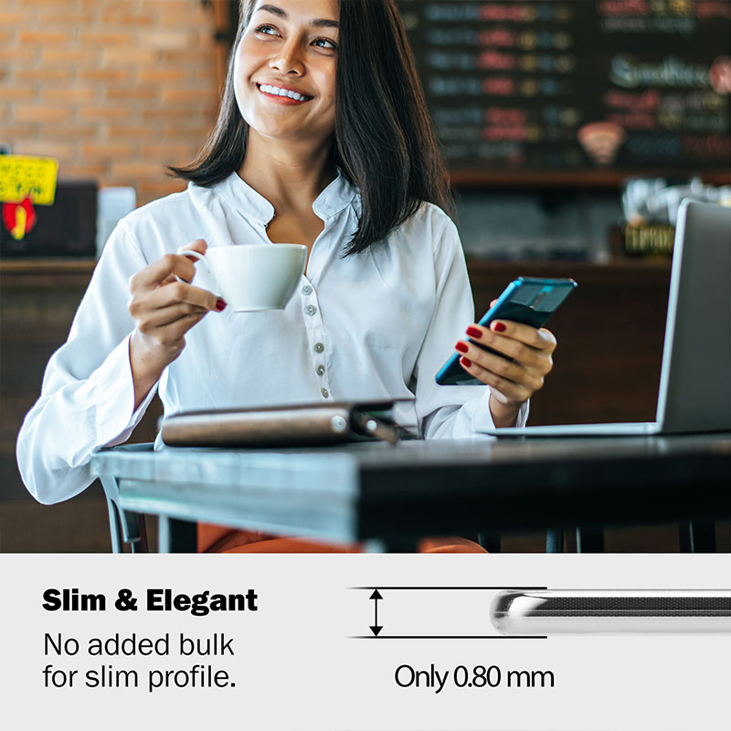 Crong Crystal Slim Cover - Etui Samsung Galaxy A10 (przezroczysty)