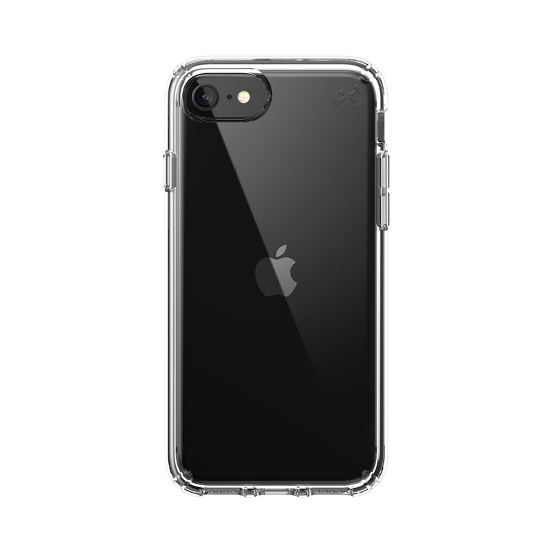 Speck Presidio Perfect-Clear - Etui iPhone SE (2022 / 2020) / 8 / 7 z powłoką MICROBAN (Clear)