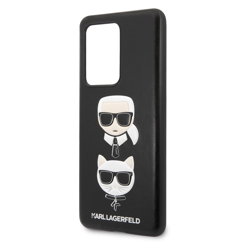 Karl Lagerfeld Embossed Case Karl & Choupette - Etui Samsung Galaxy S20 Ultra