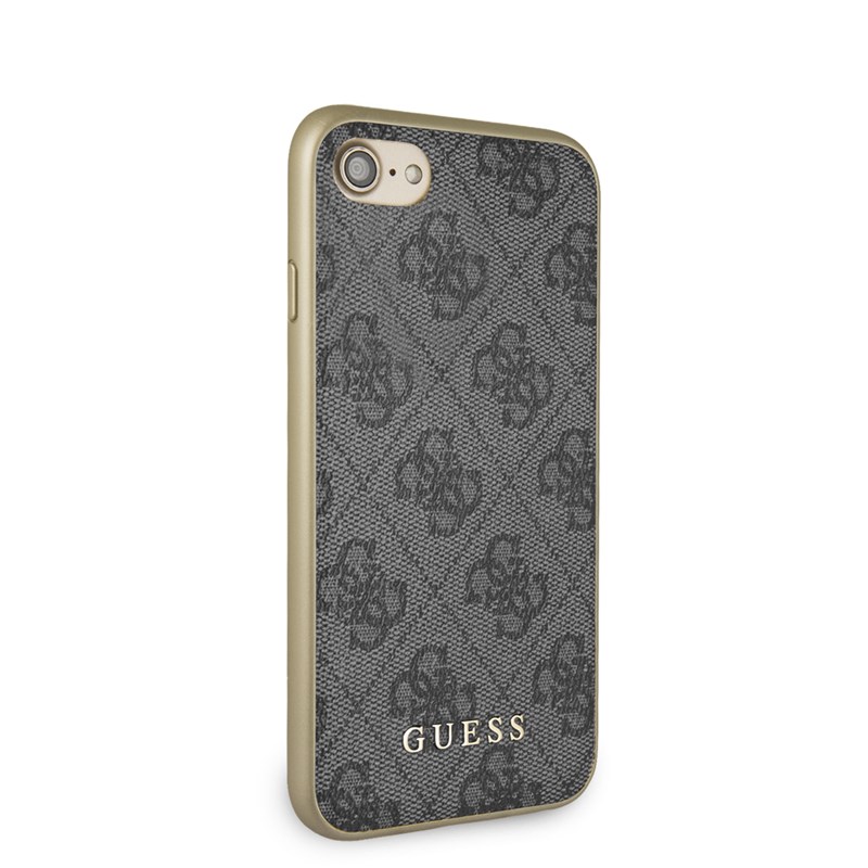 Guess 4G Charms Collection - Etui iPhone iPhone SE 2022 / SE 2020 / 8 / 7 (szary)