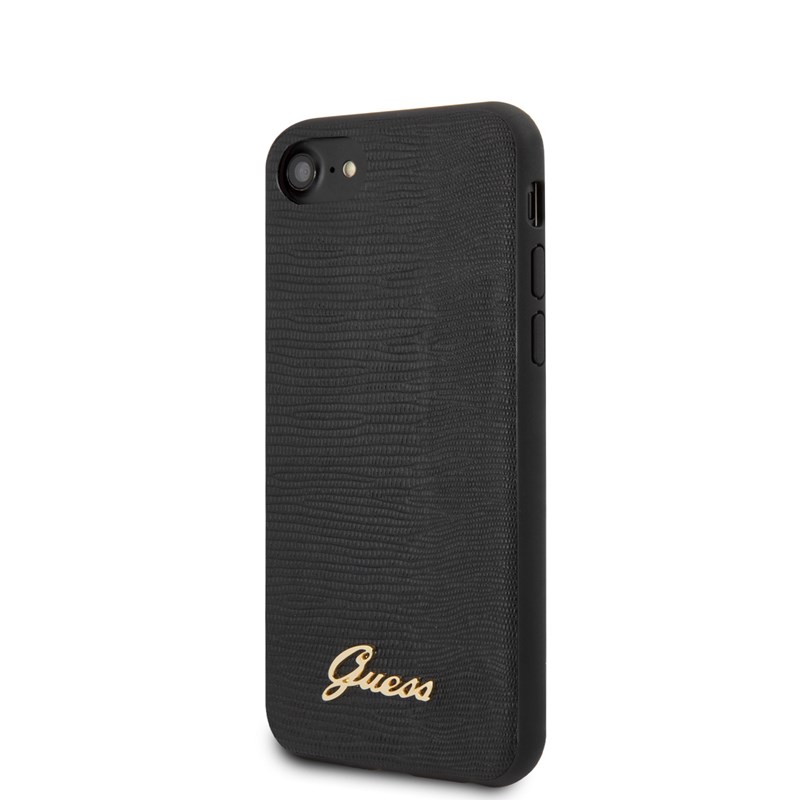Guess Lizard Case - Etui iPhone SE 2020 / 8 / 7 (Black)