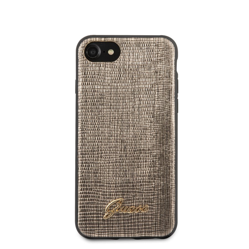 Guess Lizard Case - Etui iPhone SE 2020 / 8 / 7 (Gold)