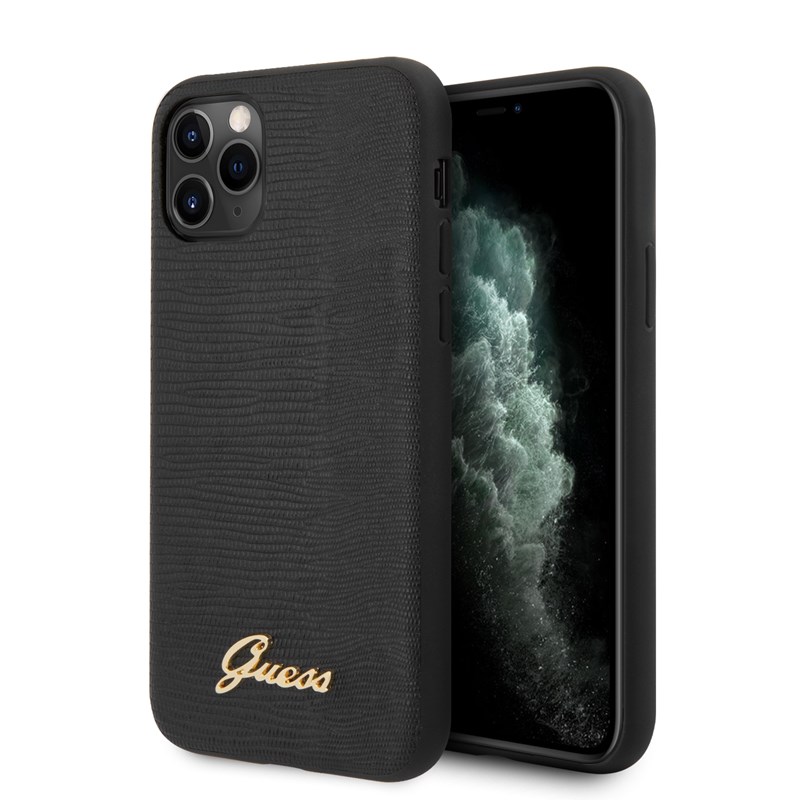 Guess Lizard Case - Etui iPhone 11 Pro (Black)