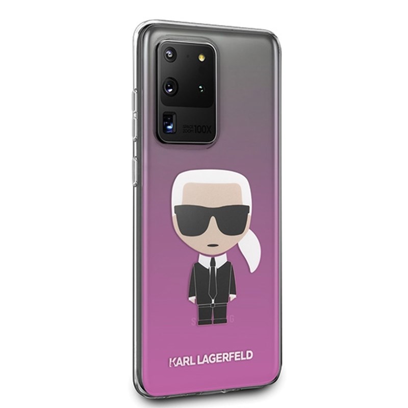 Karl Lagerfeld Ikonik - Etui Samsung Galaxy S20 Ultra (pink)