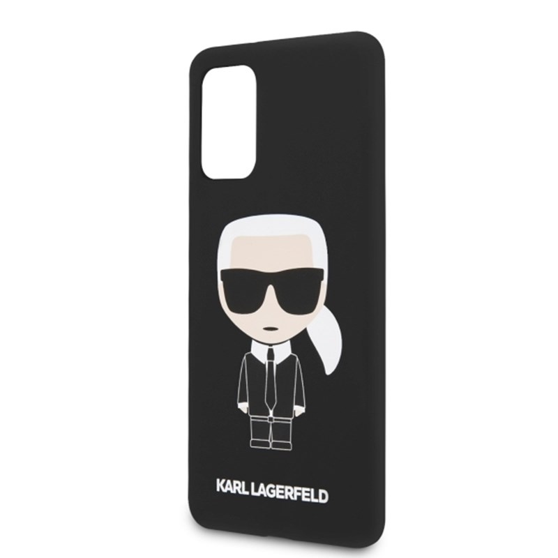 Karl Lagerfeld Fullbody Silicone Iconic - Etui Samsung Galaxy S20+ (Black)