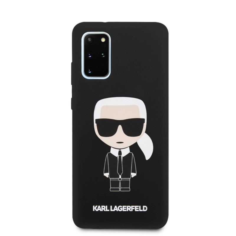 Karl Lagerfeld Fullbody Silicone Iconic - Etui Samsung Galaxy S20+ (Black)
