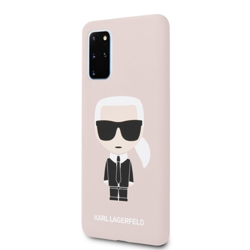 Karl Lagerfeld Fullbody Silicone Iconic - Etui Samsung Galaxy S20+ (Pink)