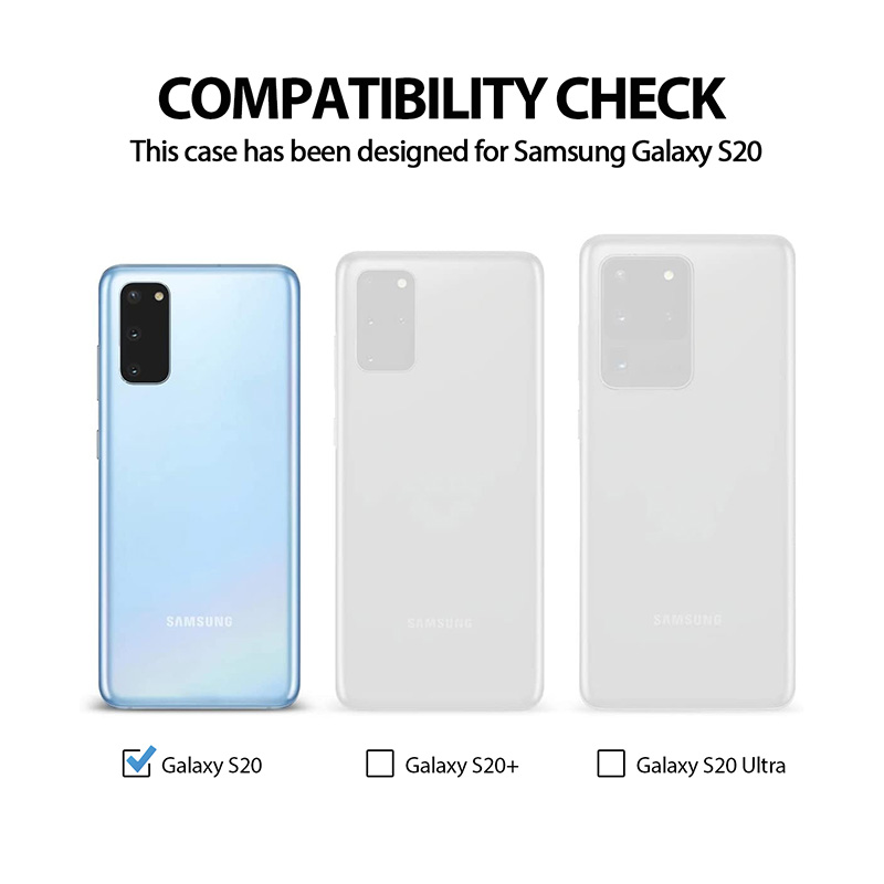 Crong Color Cover - Etui Samsung Galaxy S20 (niebieski)