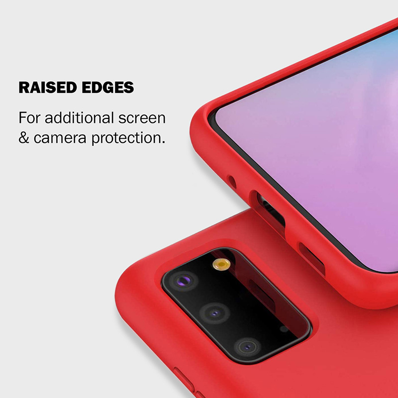 Crong Color Cover - Etui Samsung Galaxy S20 Ultra (czerwony)