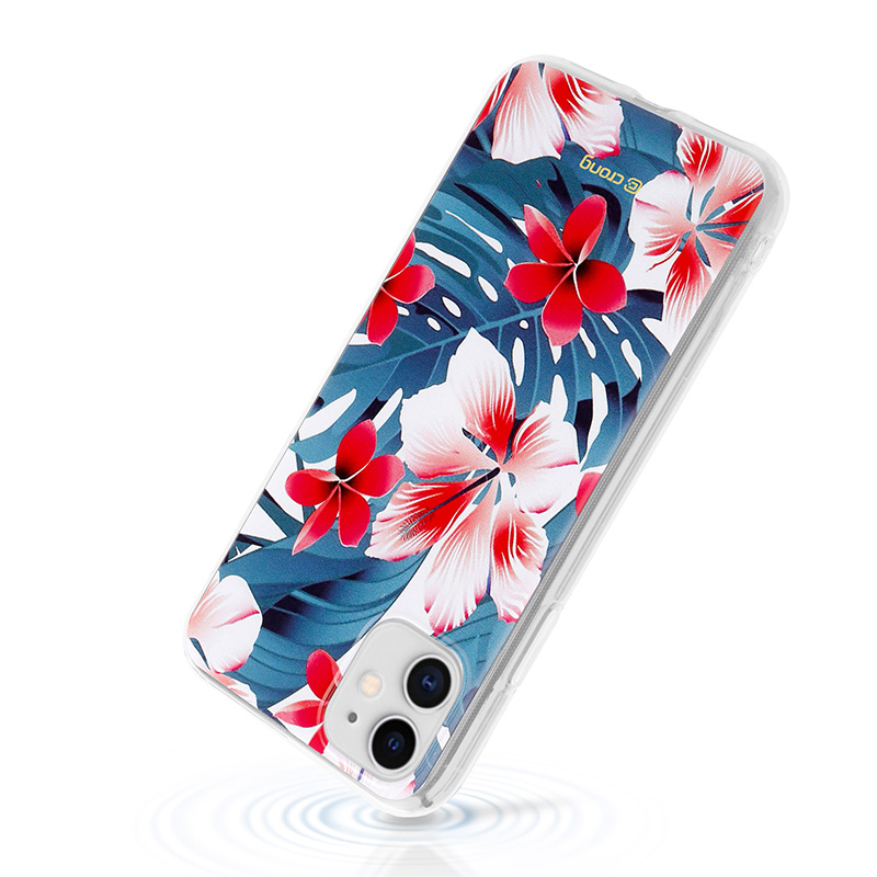 Crong Flower Case – Etui iPhone 11 (wzór 03)