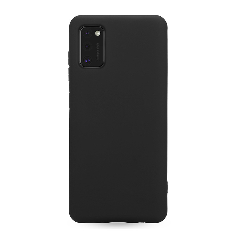 Crong Color Cover - Etui Samsung Galaxy A41 (czarny)