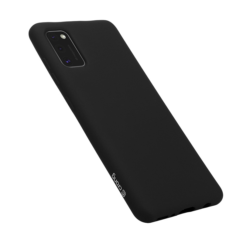Crong Color Cover - Etui Samsung Galaxy A41 (czarny)