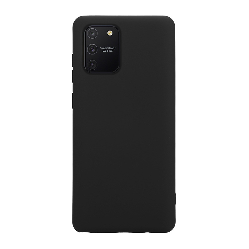 Crong Color Cover - Etui Samsung Galaxy S10 Lite (czarny)