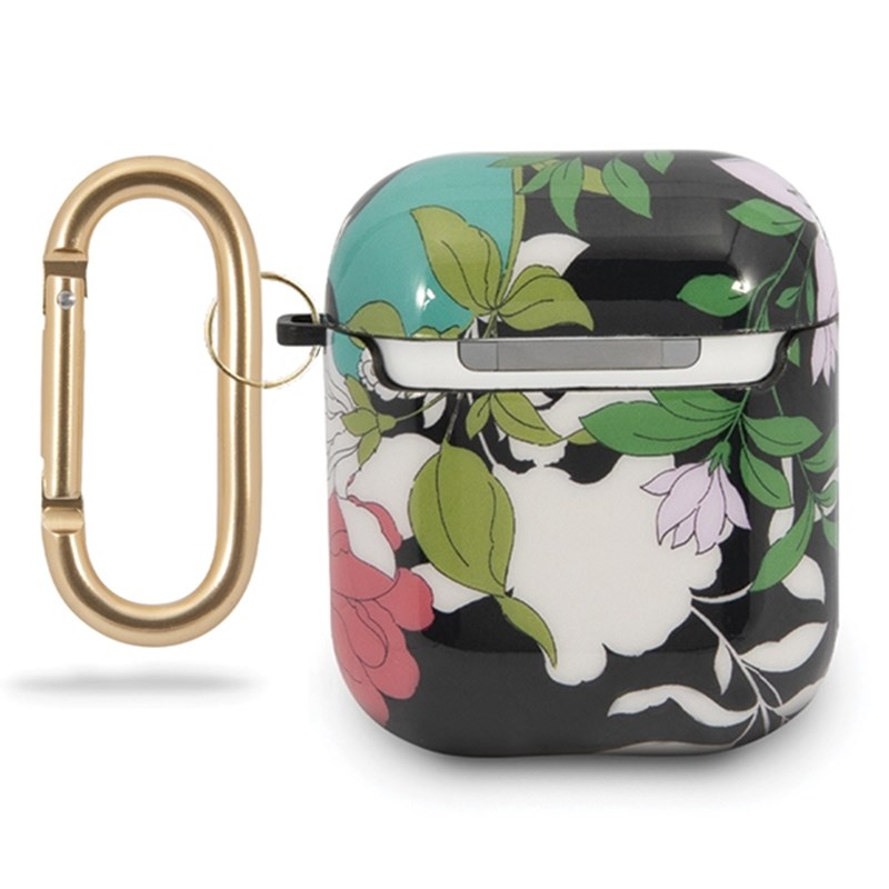 Guess Flower Collection N1 - Etui Airpods (Green)