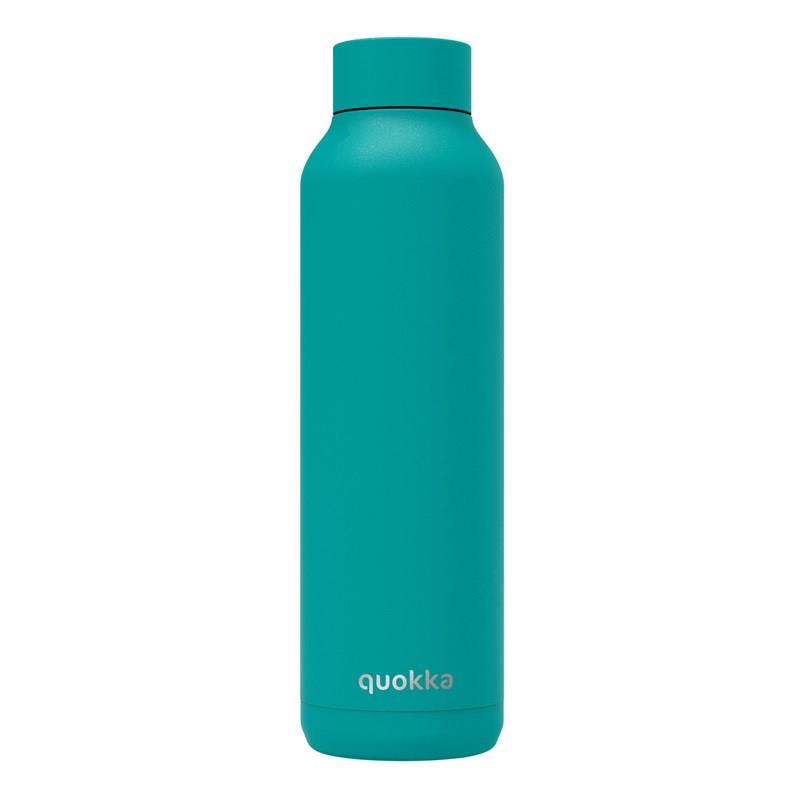 Quokka Solid - Butelka termiczna ze stali nierdzewnej 630 ml (Bold Turquoise)(Powder Coating)
