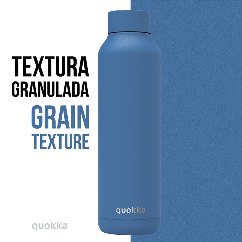 Quokka Solid - Butelka termiczna ze stali nierdzewnej 630 ml (Bright Blue)(Powder Coating)