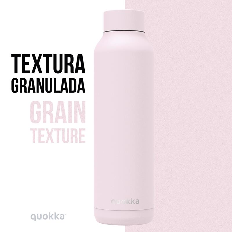 Quokka Solid - Butelka termiczna ze stali nierdzewnej 630 ml (Quartz Pink)(Powder Coating)