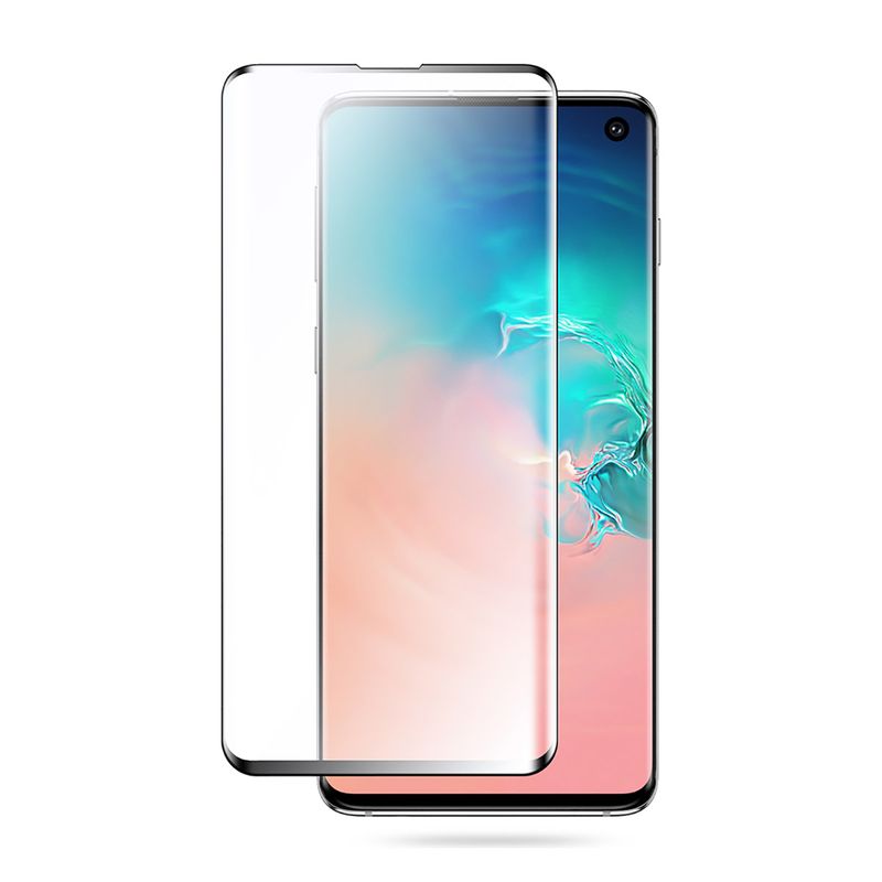 Crong 7D Nano Flexible Glass - Szkło hybrydowe 9H na cały ekran Samsung Galaxy A71 / A81 / A91 / S10 LITE / NOTE10 LITE