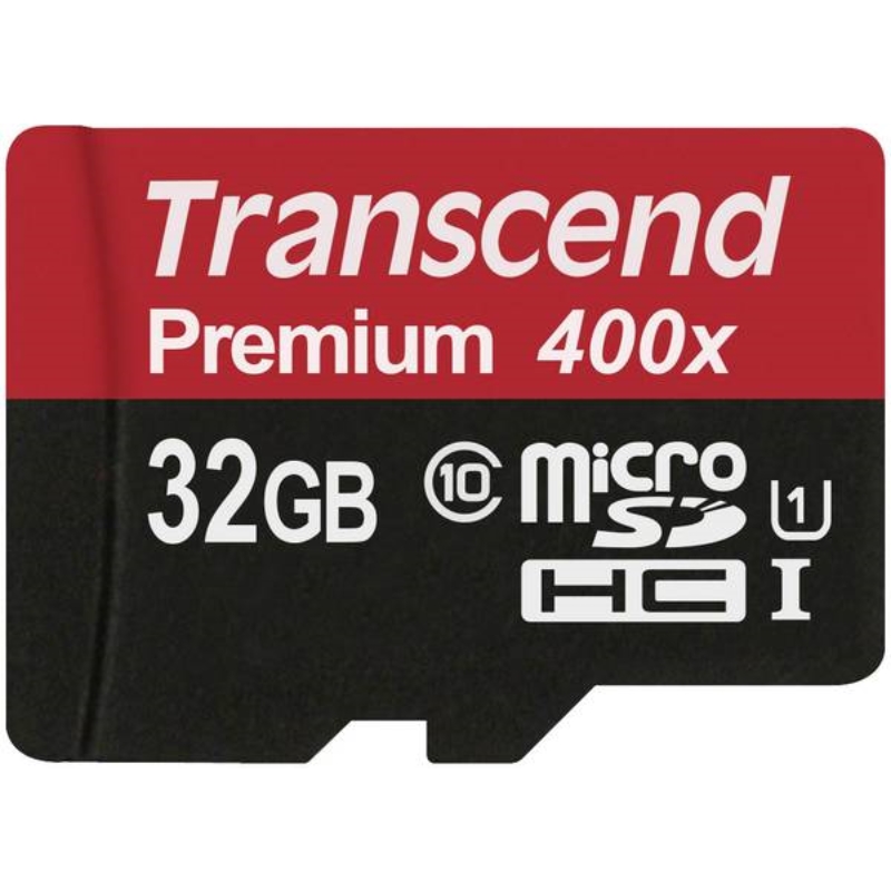 Transcend Memory microSDHC - Karta pamięci 32 GB Class 10 UHS-I U1 60/25 MB/s