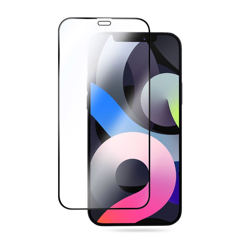 Crong 7D Nano Flexible Glass - Niepękające szkło hybrydowe 9H na cały ekran iPhone 12 / iPhone 12 Pro