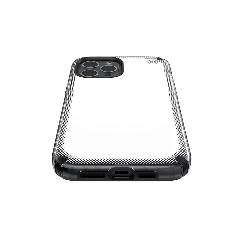 Speck Presidio2 Armor Cloud - Etui iPhone 12 Pro Max z powłoką MICROBAN (Clear/Black)