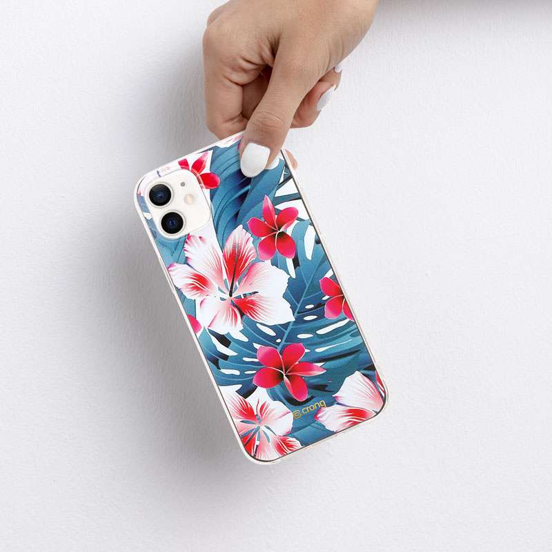 Crong Flower Case - Etui iPhone 12 Mini (wzór 03)
