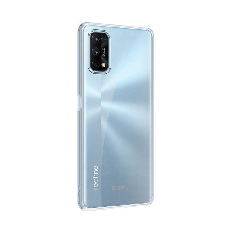 Crong Crystal Slim Cover - Etui Realme 7 Pro (przezroczysty)