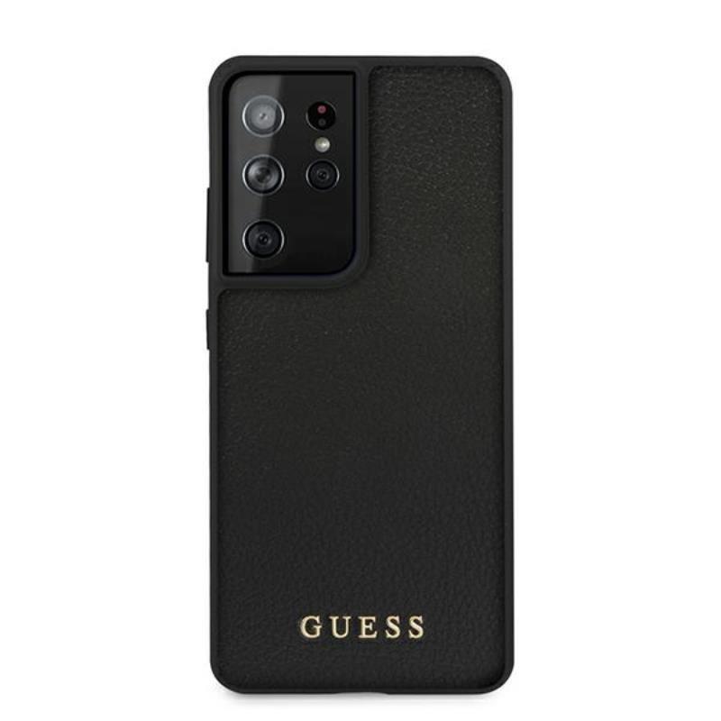 Guess Iridescent - Etui Samsung Galaxy S21 Ultra (czarny)
