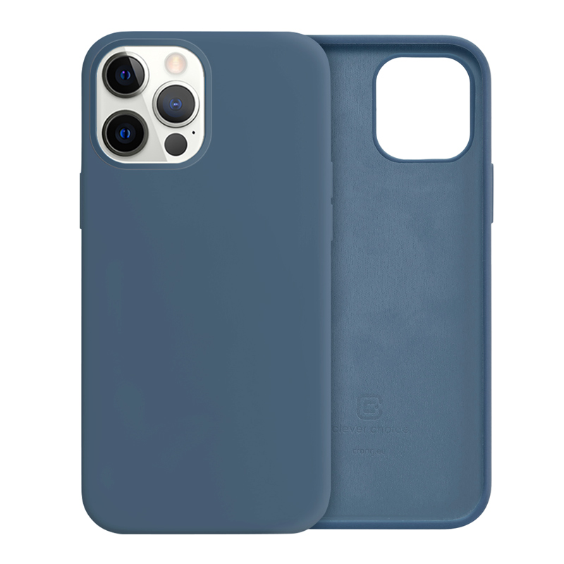 Crong Color Cover - Etui iPhone 12 Pro Max (granatowy)