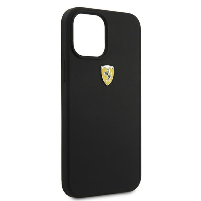 Ferrari On Track Silicone – Etui iPhone 12 Pro Max (czarny)