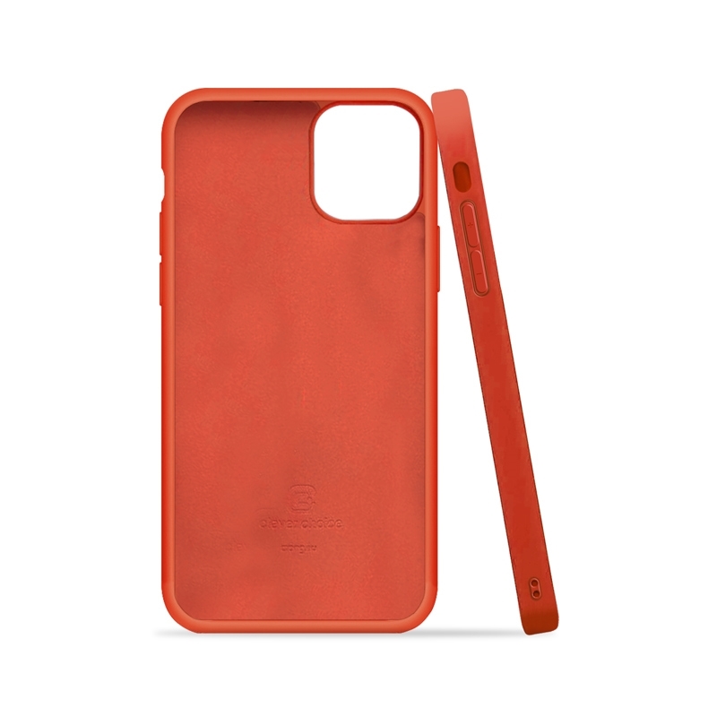 Crong Color Cover - Etui iPhone 11 (czerwony)