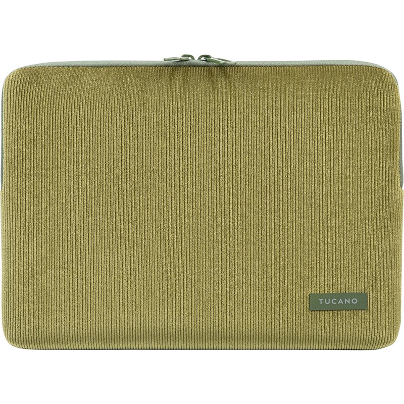 Tucano Velluto - Pokrowiec MacBook Pro 13" (M2/M1/2022-2016) / MacBook Air 13" (M1/2020-2018) / Laptop 12” (zielony)