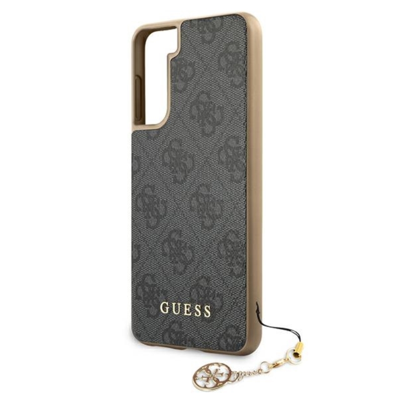 Guess 4G Charms Collection - Etui Samsung Galaxy S21+ (szary)