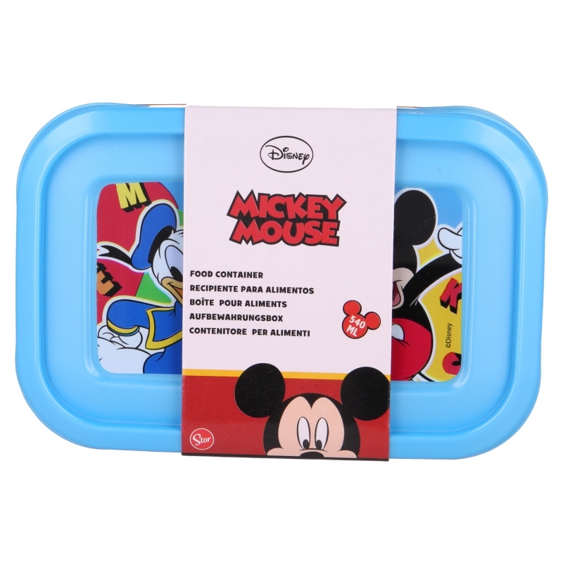 Mickey Mouse - Zestaw pojemników na żywność 540ml (3szt.)