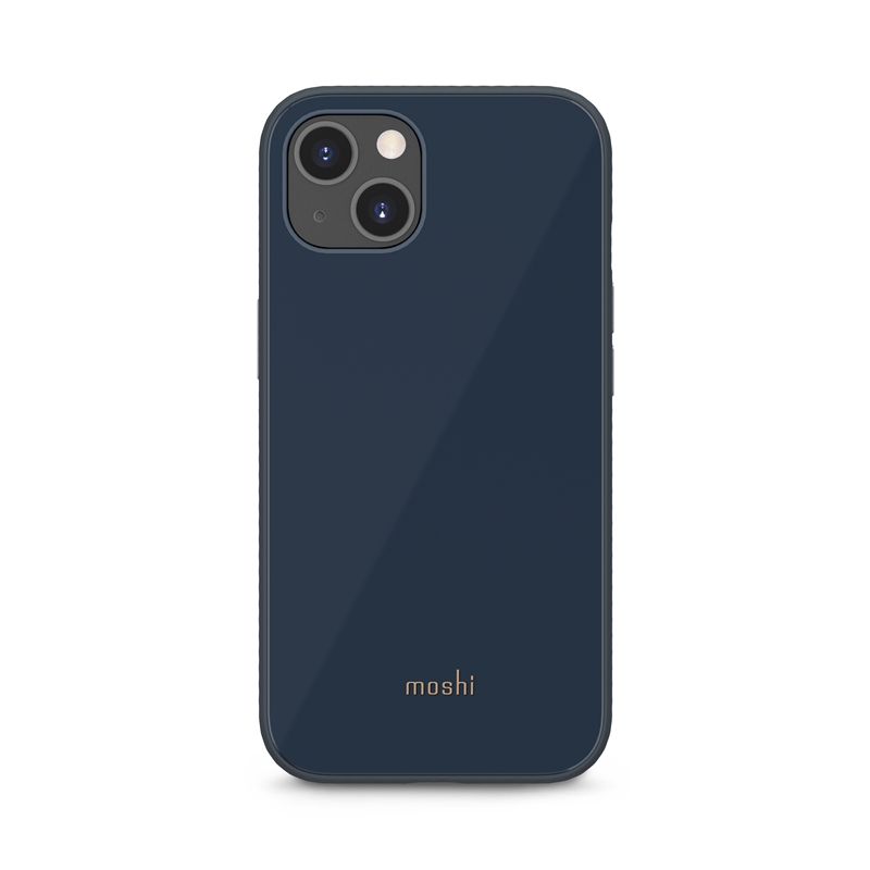 Moshi iGlaze Slim Hardshell Case - Etui iPhone 13 (system SnapTo) (Slate Blue)