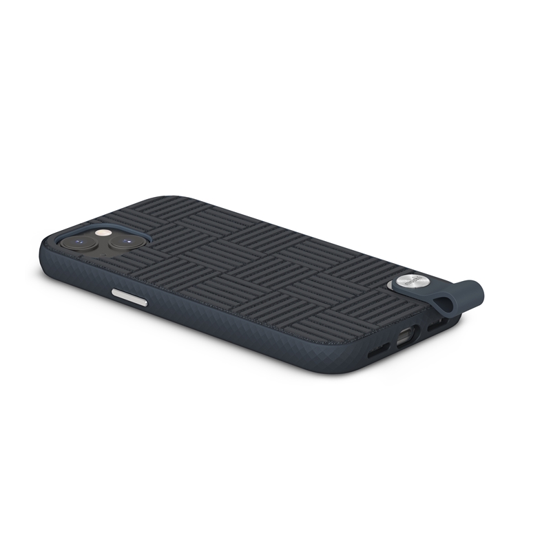Moshi Altra - Etui z odpinaną smyczką iPhone 13 (antybakteryjne NanoShield™) (Blue)