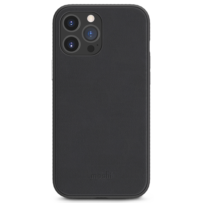 Moshi Overture - Etui 3w1 z klapką iPhone 13 Pro Max (antybakteryjne NanoShield™) (Jet Black)
