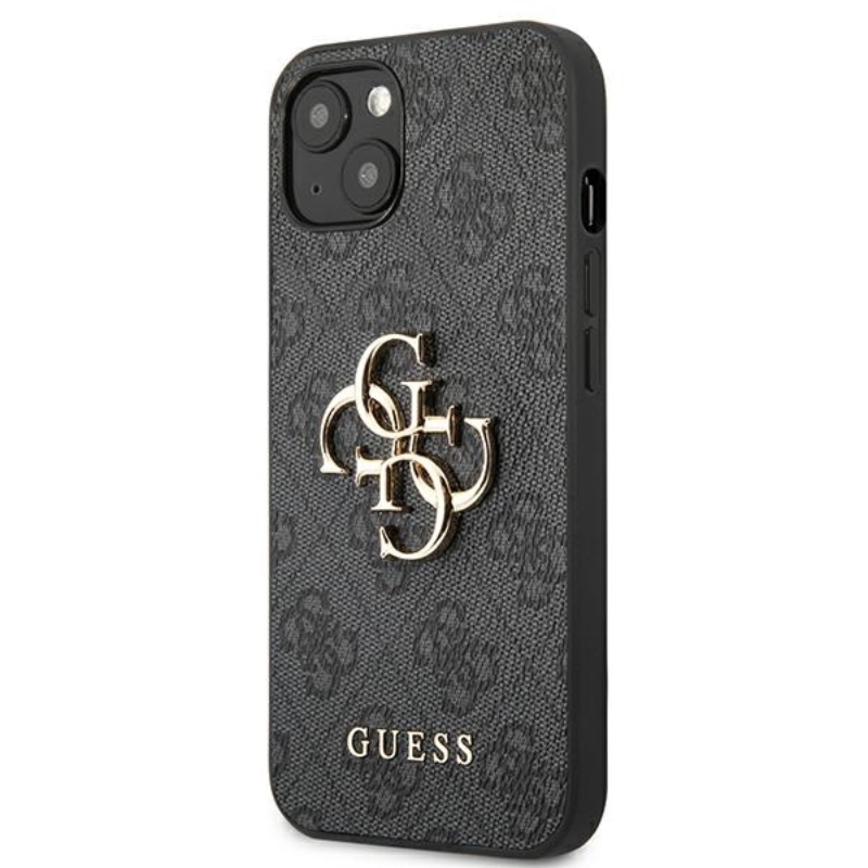 Guess 4G Big Metal Logo - Etui iPhone 13 (szary)