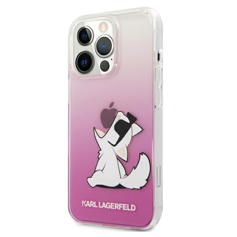 Karl Lagerfeld Choupette Fun - Etui iPhone 13 Pro (różowy)