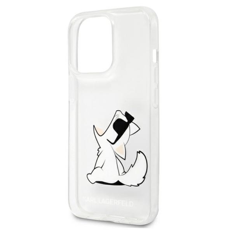 Karl Lagerfeld Choupette Fun - Etui iPhone 13 Pro Max (przezroczysty)