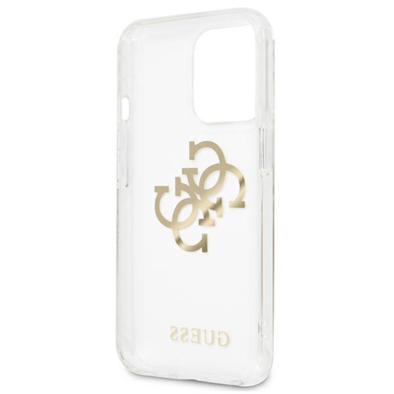 Guess 4G Big Logo Charm Gold- Etui iPhone 13 Pro Max (złoty charms)