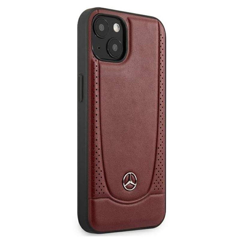 Mercedes Leather Urban Line - Etui iPhone 13 mini (czerwony)