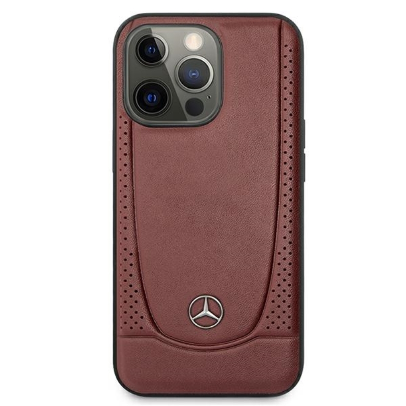 Mercedes Leather Urban Line - Etui iPhone 13 Pro Max (czerwony)