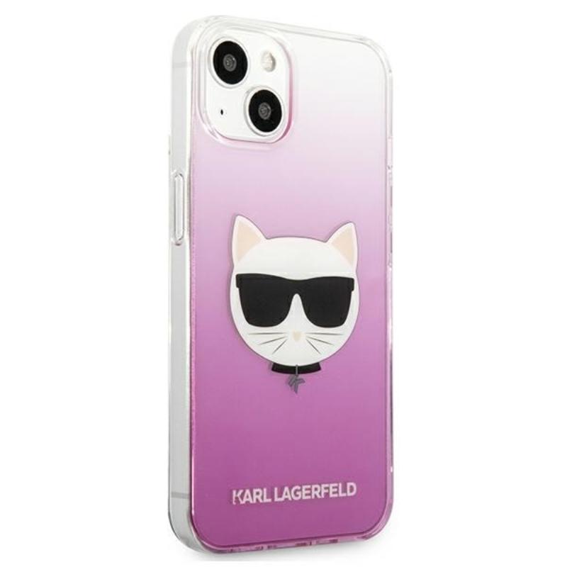 Karl Lagerfeld Choupette Head - Etui iPhone 13 (różowy)