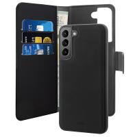 PURO Wallet Detachable - Etui 2w1 Samsung Galaxy S22+ (czarny)
