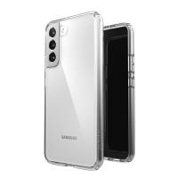 Speck Presidio Perfect-Clear - Etui Samsung Galaxy S22+ z powłoką MICROBAN (Clear/Clear)